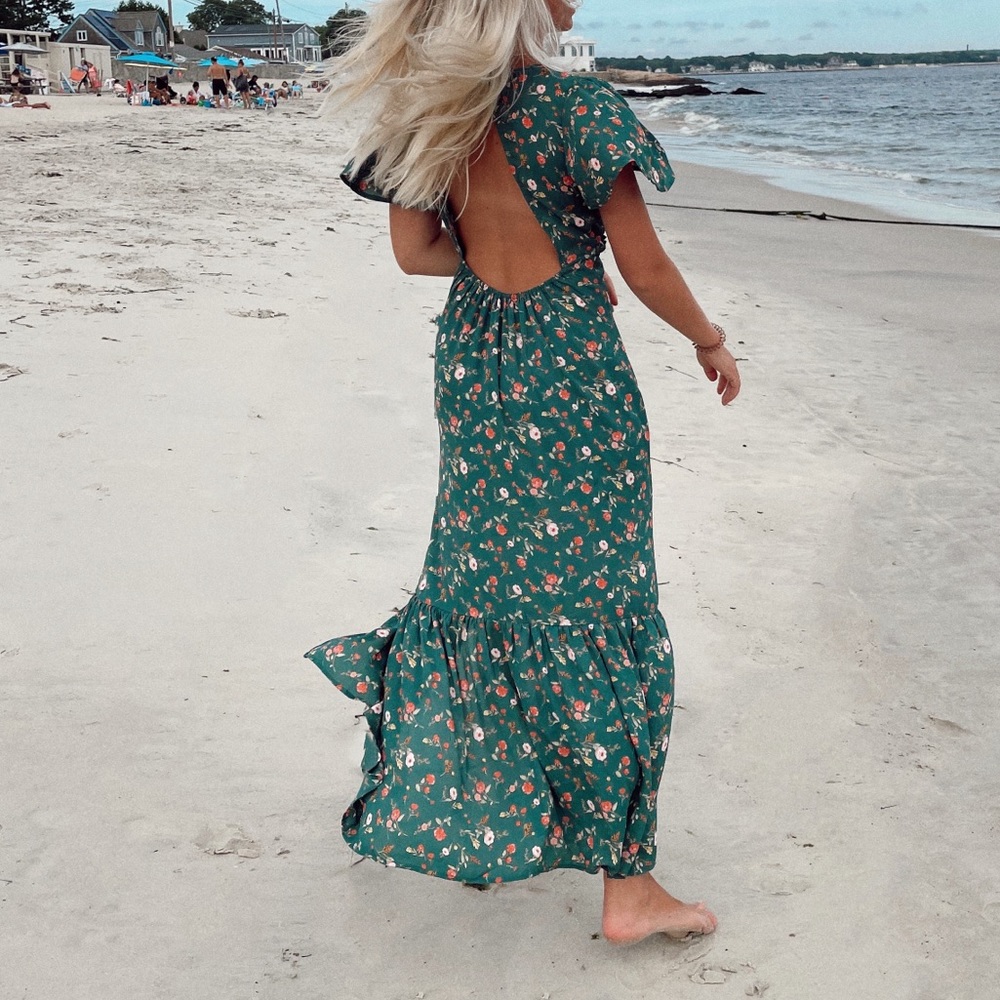 Forever 21 maxi button dress - Picture 3 of 4